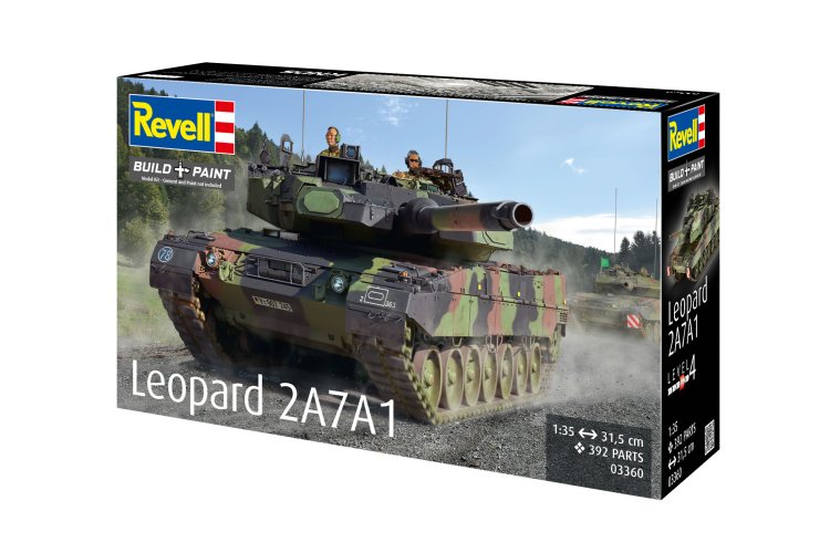 1:35 Revell 03360 Leopard 2 A7A1 - Duitse Moderne Gevechtstank - Rev03360 10 - REV03360