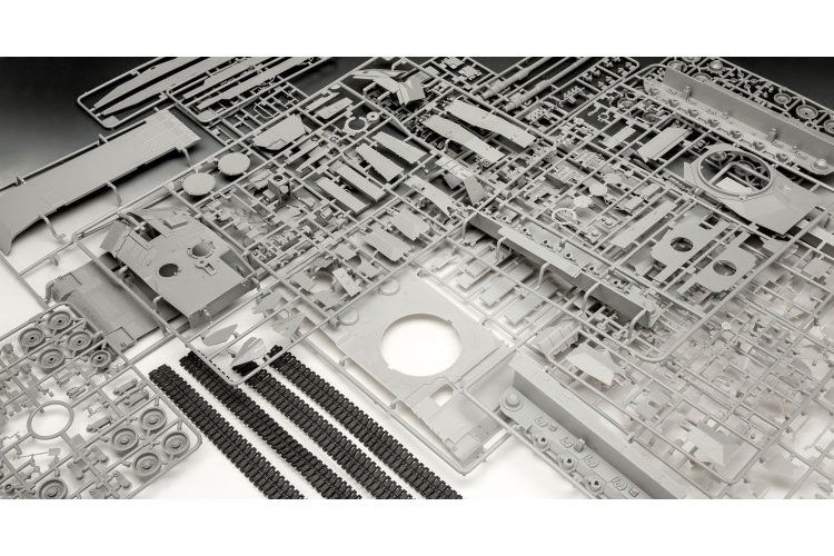 1:35 Revell 03360 Leopard 2 A7A1 - Duitse Moderne Gevechtstank - Rev03360 7 - REV03360