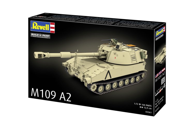 1:72 Revell 03361 M109 A2 - Zelfrijdende Houwitser - Militair Voertuig - Rev03361 5 - REV03361