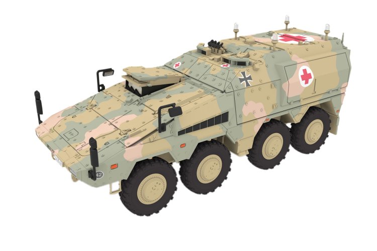 1:72 Revell 03362 GTK Boxer sgSanKfz - Militair Medisch Transportvoertuig Ambulance - Rev03362 2 - REV03362