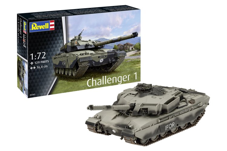 1:72 Revell 03365 FV4030 Challenger 1 - Tank - Rev03365 1 - REV03365