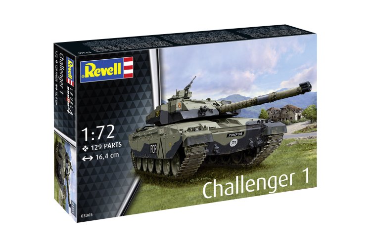 1:72 Revell 03365 FV4030 Challenger 1 - Tank - Rev03365 3 - REV03365