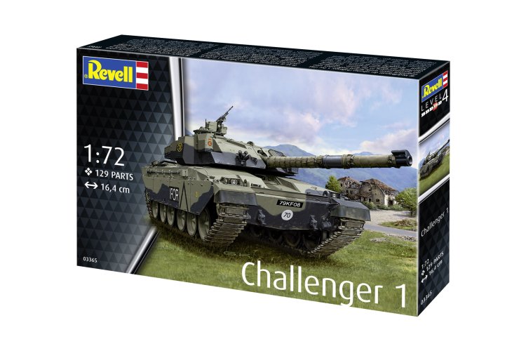 1:72 Revell 03365 FV4030 Challenger 1 - Tank - Rev03365 5 - REV03365