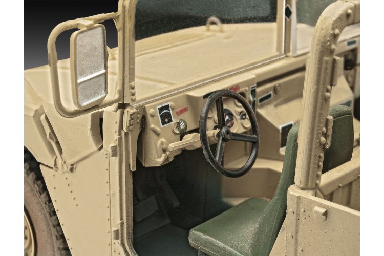 1:35 Revell 03366 Humvee M1097A2 - Pantserwagen - Militair Voertuig - Rev03366 5 - REV03366