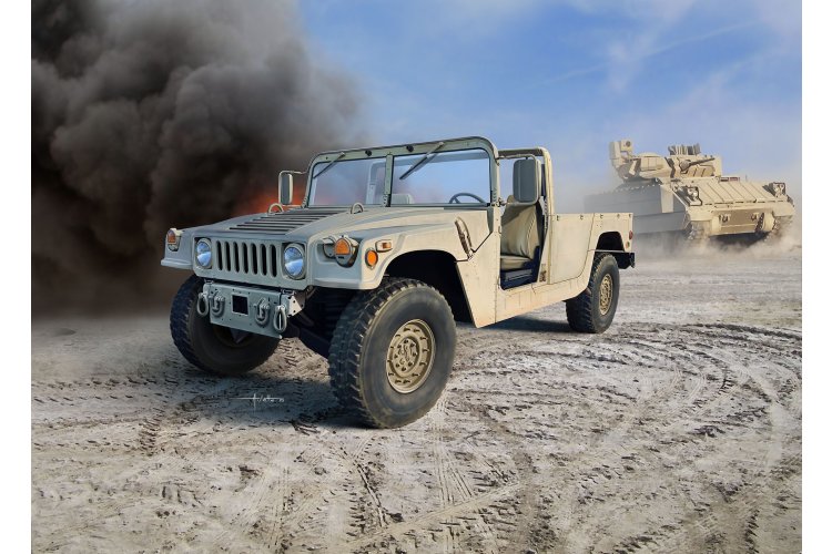 1:35 Revell 03366 Humvee M1097A2 - Pantserwagen - Militair Voertuig - Rev03366 8 - REV03366