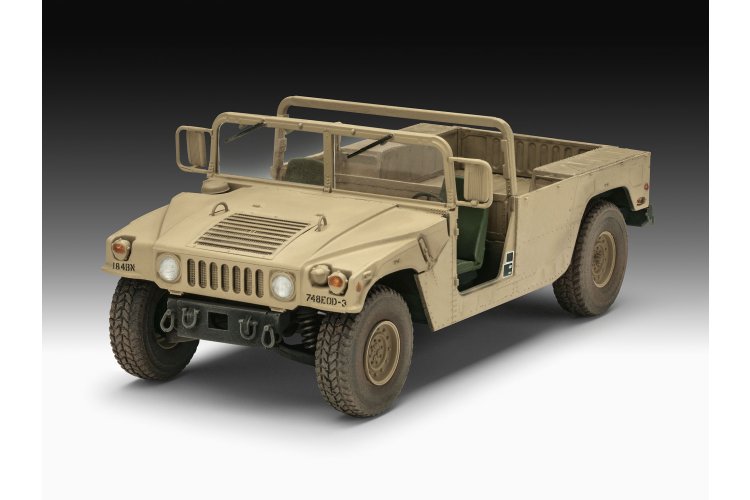 1:35 Revell 03366 Humvee M1097A2 - Pantserwagen - Militair Voertuig - Rev03366 9 - REV03366