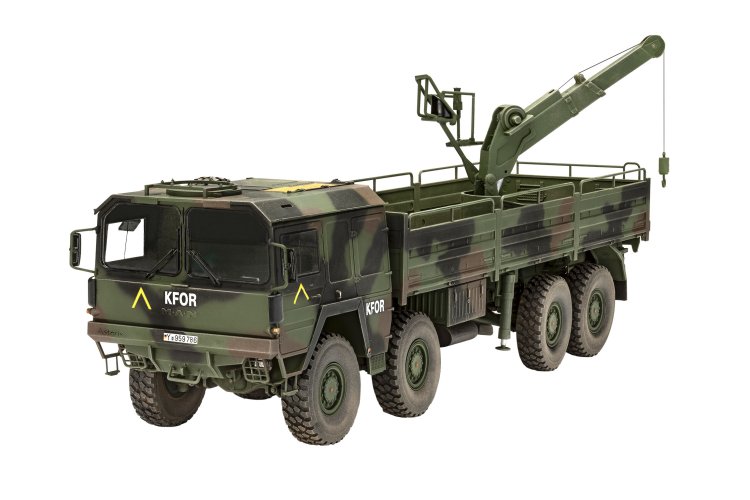 1:35 Revell 03367 MAN Kat1 10t Milgl 8x8 Truck - Duits Militair Terreinvoertuig - Rev03367 2 - REV03367