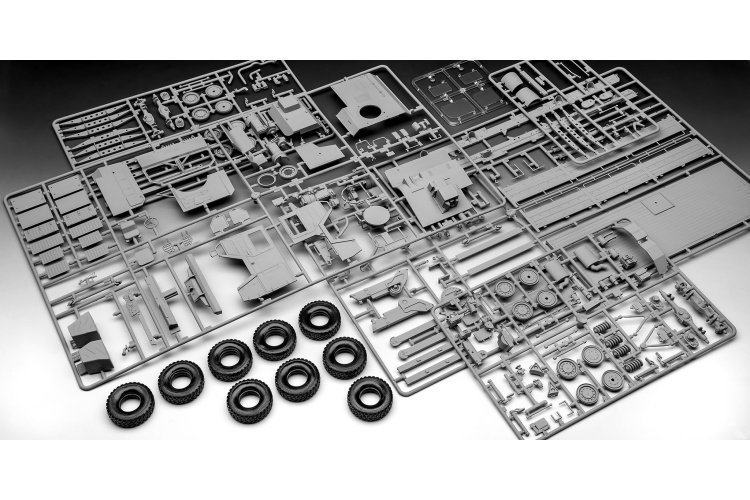 1:35 Revell 03367 MAN Kat1 10t Milgl 8x8 Truck - Duits Militair Terreinvoertuig - Rev03367 7 - REV03367