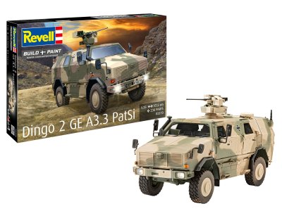 1:35 Revell 03370 Dingo 2 GE A3.3 PatSi - Duits Gepantserd Patrouillevoertuig - Rev03370 1 - REV03370