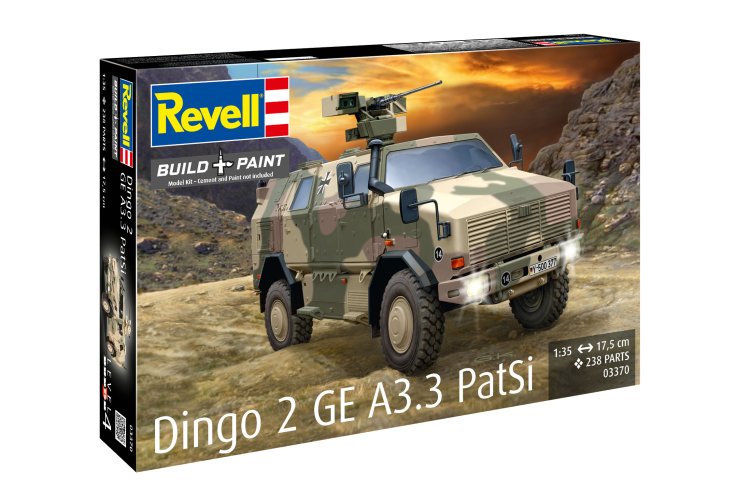 1:35 Revell 03370 Dingo 2 GE A3.3 PatSi - Duits Gepantserd Patrouillevoertuig - Rev03370 10 - REV03370