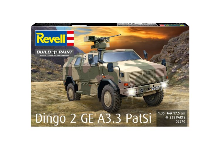1:35 Revell 03370 Dingo 2 GE A3.3 PatSi - Duits Gepantserd Patrouillevoertuig - Rev03370 11 - REV03370