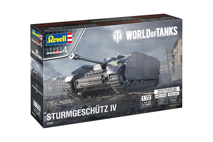 1:72 Revell 03502 Sturmgeschutz IV - World of Tanks - Rev03502 1 - REV03502