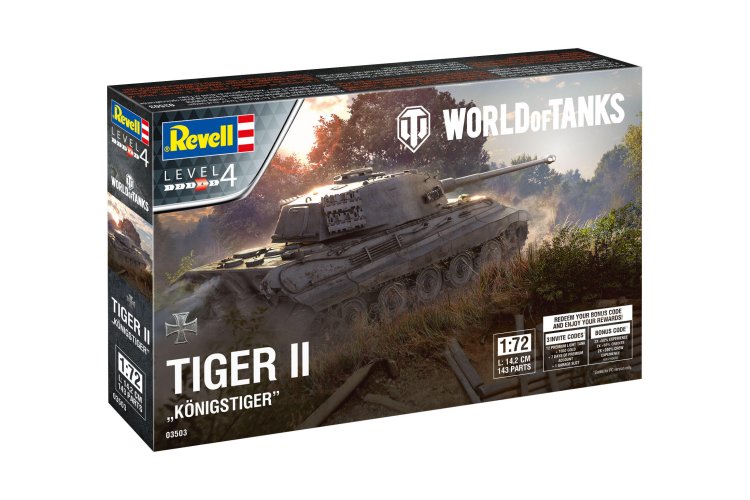 1:72 Revell 03503 Tiger II Ausf. B Konigstiger - World of Tanks - Rev03503 1 - REV03503