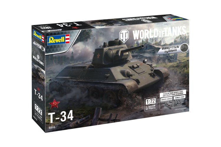 1:72 Revell 03510 T-34 - World of Tanks - Rev03510 1 - REV03510