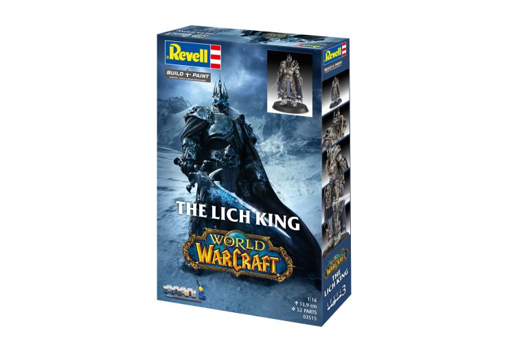 World of Warcraft The Lich King フィギュア Revell 1:16 The Lich King World of Warcraft Figure Gift Set