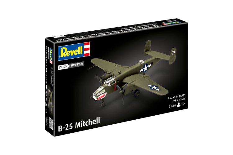 1:72 Revell 03650 B-25 Mitchell easy-click-system - Rev03650 10 - REV03650