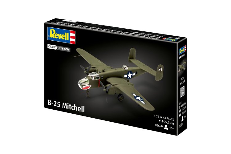 1:72 Revell 03650 B-25 Mitchell easy-click-system - Rev03650 12 - REV03650