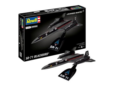 1:110 Revell 03652 Lockheed SR-71 Blackbird easy-click-system - Rev03652 1 - REV03652