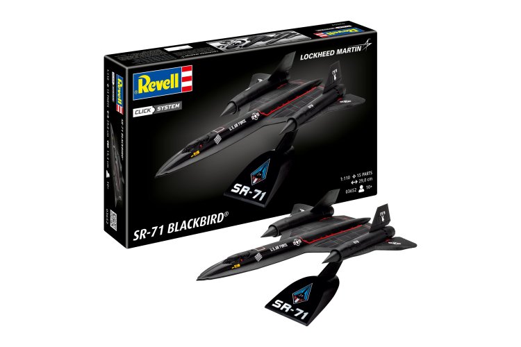 1:110 Revell 03652 Lockheed SR-71 Blackbird easy-click-system - Rev03652 1 - REV03652