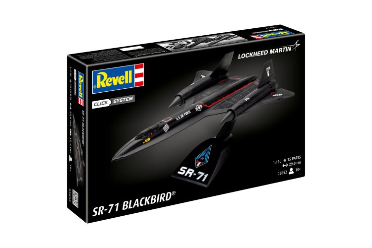 1:110 Revell 03652 Lockheed SR-71 Blackbird easy-click-system - Rev03652 10 - REV03652