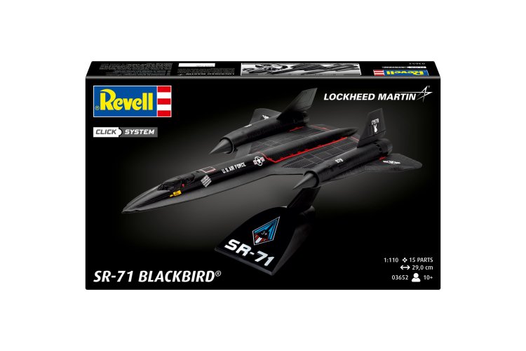 1:110 Revell 03652 Lockheed SR-71 Blackbird easy-click-system - Rev03652 11 - REV03652