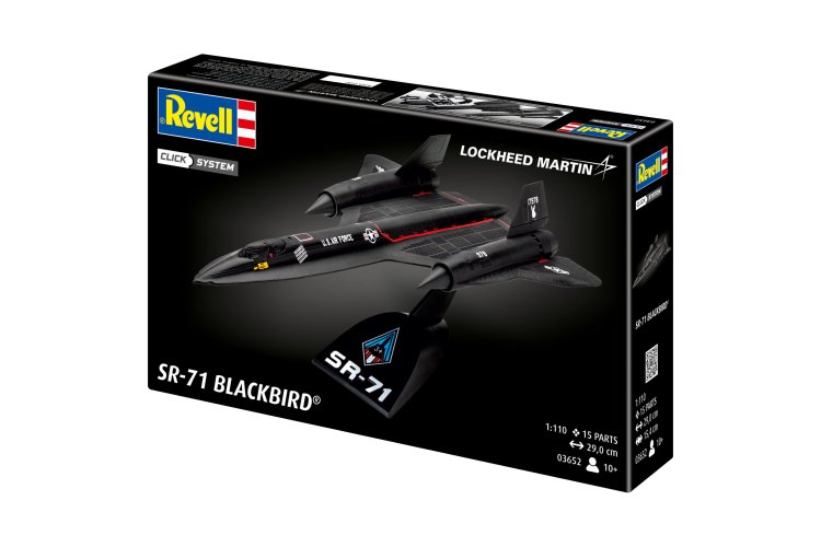 1:110 Revell 03652 Lockheed SR-71 Blackbird easy-click-system - Rev03652 12 - REV03652