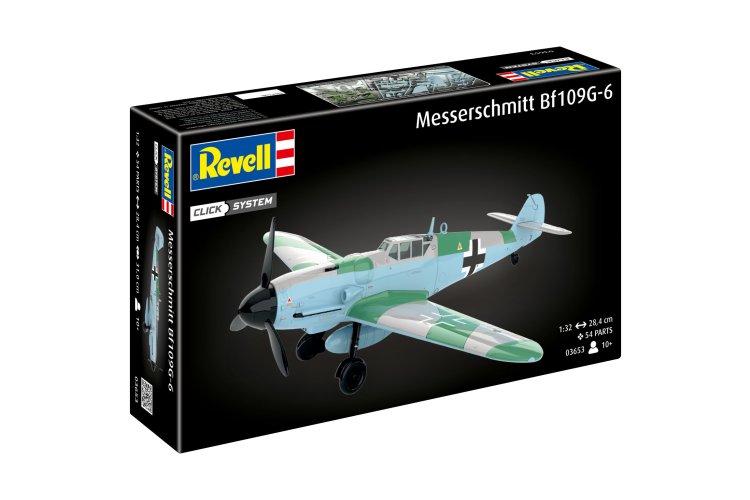 1:32 Revell 03653 Messerschmitt Bf109G-6 - Easy click system - Rev03653 10 - REV03653