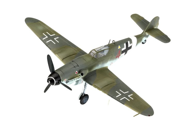 1:72 Revell 03710 Messerschmitt Bf 109G-10 & Supermarine Spitfire Mk.V WWII - 2 Fighter Aircraft - Combat Set - Rev03710 4 - REV03710