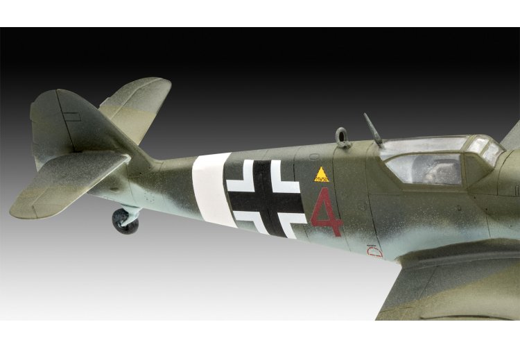 1:72 Revell 03710 Messerschmitt Bf 109G-10 & Supermarine Spitfire Mk.V WWII - 2 Fighter Aircraft - Combat Set - Rev03710 8 - REV03710