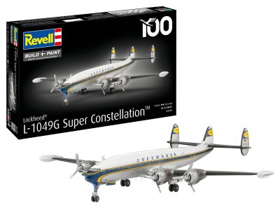 1:144 Revell 03745 Lockheed L.1049G Super Constellation - Lufthansa 100 - Duits Passagiersvliegtuig - Rev03745 1 - REV03745