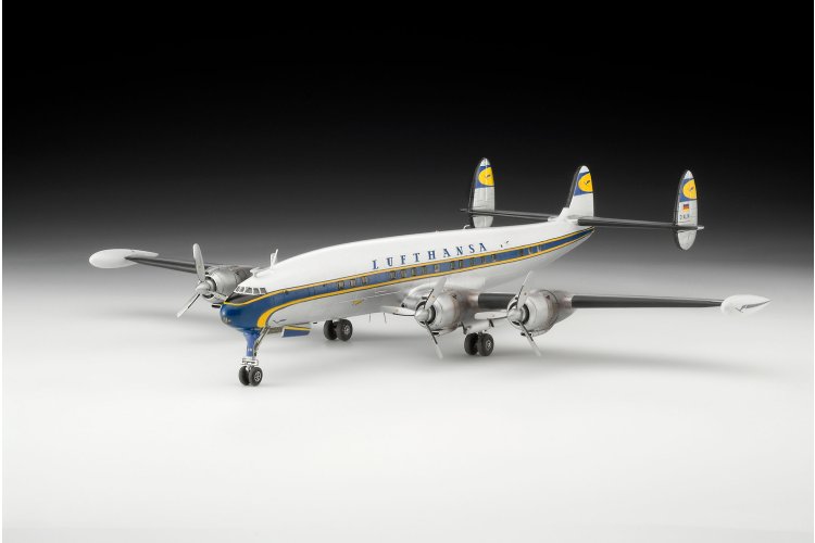 1:144 Revell 03745 Lockheed L.1049G Super Constellation - Lufthansa 100 - Duits Passagiersvliegtuig - Rev03745 3 - REV03745