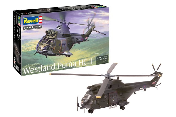 1:144 Revell 03746 Westland Puma HC.1 &ndash; British Helicopter - Rev03746 1 - REV03746