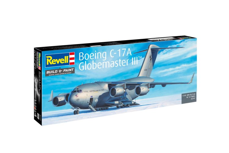 1:144 Revell 03747 Boeing C-17A Globemaster III - Amerikaans Transportvliegtuig - Rev03747 10 - REV03747