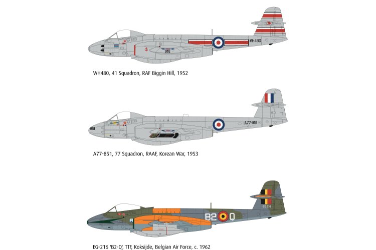 1:32 Revell 03750 Gloster Meteor F.8 &ndash; British Jet Fighter - Rev03750 10 - REV03750