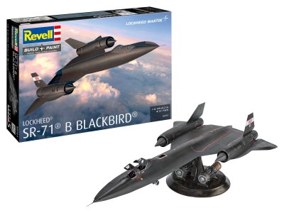 1:48 Revell 03751 Lockheed SR-71B Blackbird - Amerikaans Straalvliegtuig - Rev03751 1 - REV03751