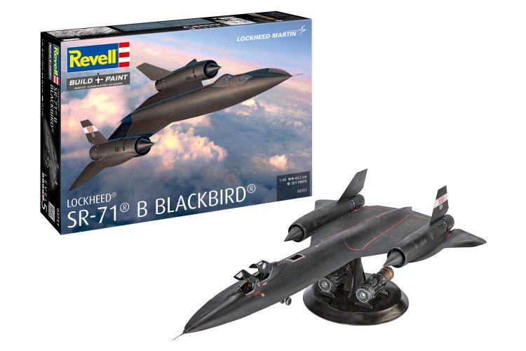 1:48 Revell 03751 Lockheed SR-71B Blackbird - Amerikaans Straalvliegtuig - Rev03751 1 - REV03751