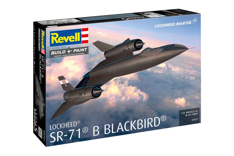 1:48 Revell 03751 Lockheed SR-71B Blackbird - Amerikaans Straalvliegtuig - Rev03751 10 - REV03751