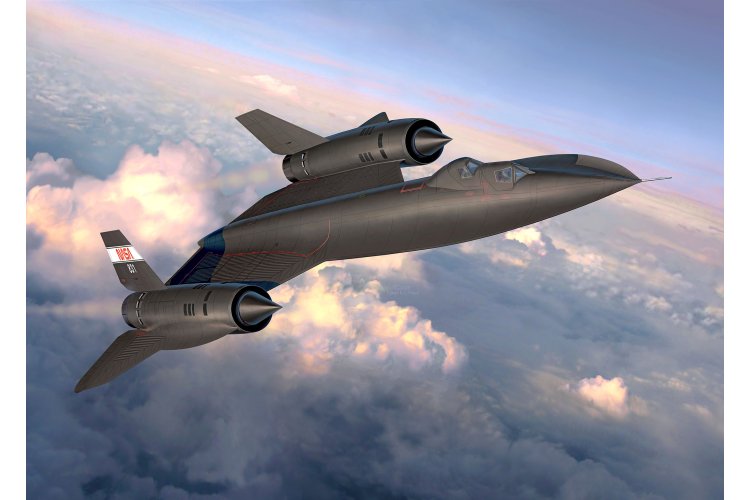 1:48 Revell 03751 Lockheed SR-71B Blackbird - Amerikaans Straalvliegtuig - Rev03751 9 - REV03751