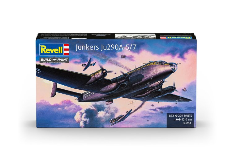 1:72 Revell 03754 Junkers Ju 290A-5/7 Seeadler WWII - Duits Maritiem Verkenningsvliegtuig - Rev03754 11 - REV03754