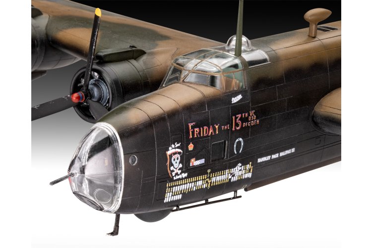 1:72 Revell 03756 Handley Page Halifax B Mk.III WWII - Britse Zware Bommenwerper - Rev03756 3 - REV03756