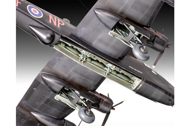1:72 Revell 03756 Handley Page Halifax B Mk.III WWII - Britse Zware Bommenwerper - Rev03756 5 - REV03756