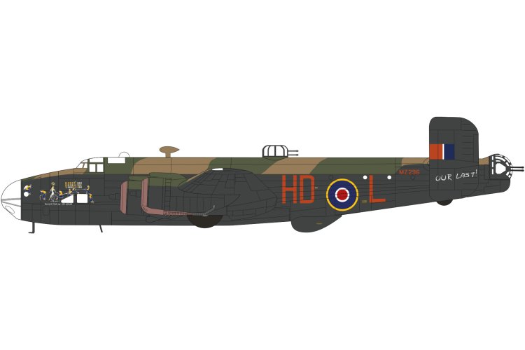 1:72 Revell 03756 Handley Page Halifax B Mk.III WWII - Britse Zware Bommenwerper - Rev03756 8 - REV03756