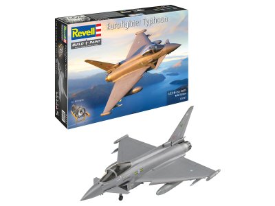 1:32 Revell 03757 Eurofighter Typhoon met Uitgebreide Bewapening - Europees Jacht- en Aanvalsvliegtuig - Rev03757 1 - REV03757