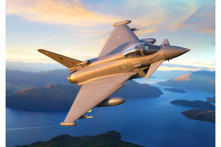1:32 Revell 03757 Eurofighter Typhoon met Uitgebreide Bewapening - Europees Jacht- en Aanvalsvliegtuig - Rev03757 4 - REV03757