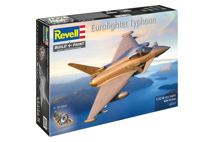 1:32 Revell 03757 Eurofighter Typhoon met Uitgebreide Bewapening - Europees Jacht- en Aanvalsvliegtuig - Rev03757 5 - REV03757