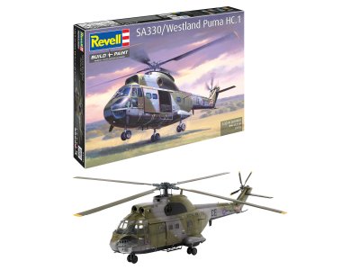 1:32 Revell 03758 SA 330/Westland Puma HC.1 - British Transport Helicopter - Rev03758 1 - REV03758