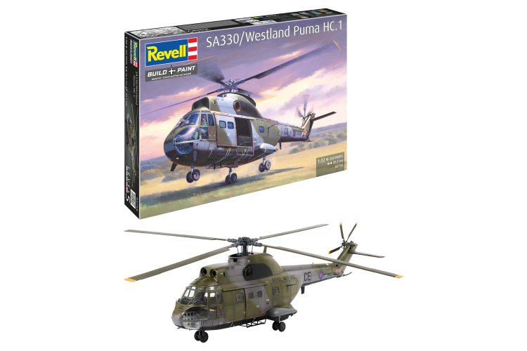 1:32 Revell 03758 SA 330/Westland Puma HC.1 - British Transport Helicopter - Rev03758 1 - REV03758