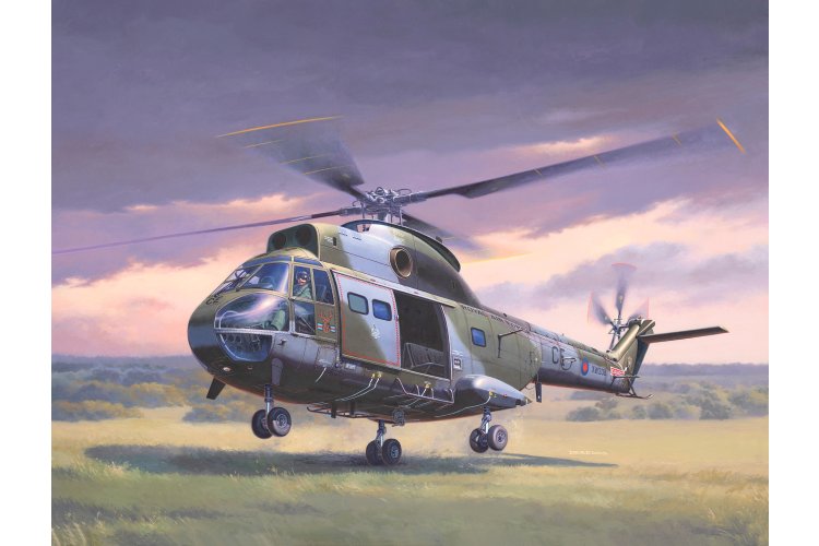1:32 Revell 03758 SA 330/Westland Puma HC.1 - British Transport Helicopter - Rev03758 6 - REV03758