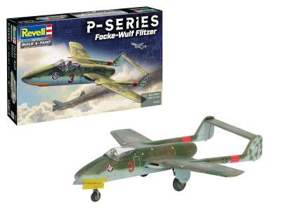1:72 Revell 03761 Focke-Wulf TL J&auml;ger Flitzer WWII - P-series - Duits Straaljager - Rev03761 1 - REV03761