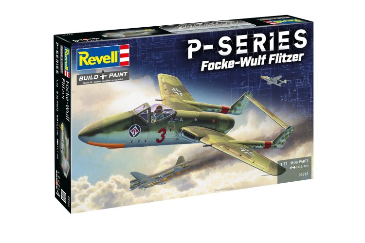 1:72 Revell 03761 Focke-Wulf TL J&auml;ger Flitzer WWII - P-series - Duits Straaljager - Rev03761 12 - REV03761